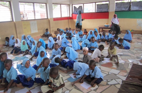 In the nursery school