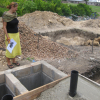 2011 building the first toilets in Nungwi