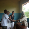 Donation hand-over