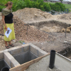 2011 Die ersten Toiletten in Nungwi