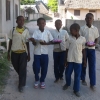 Some of the sponsored kids